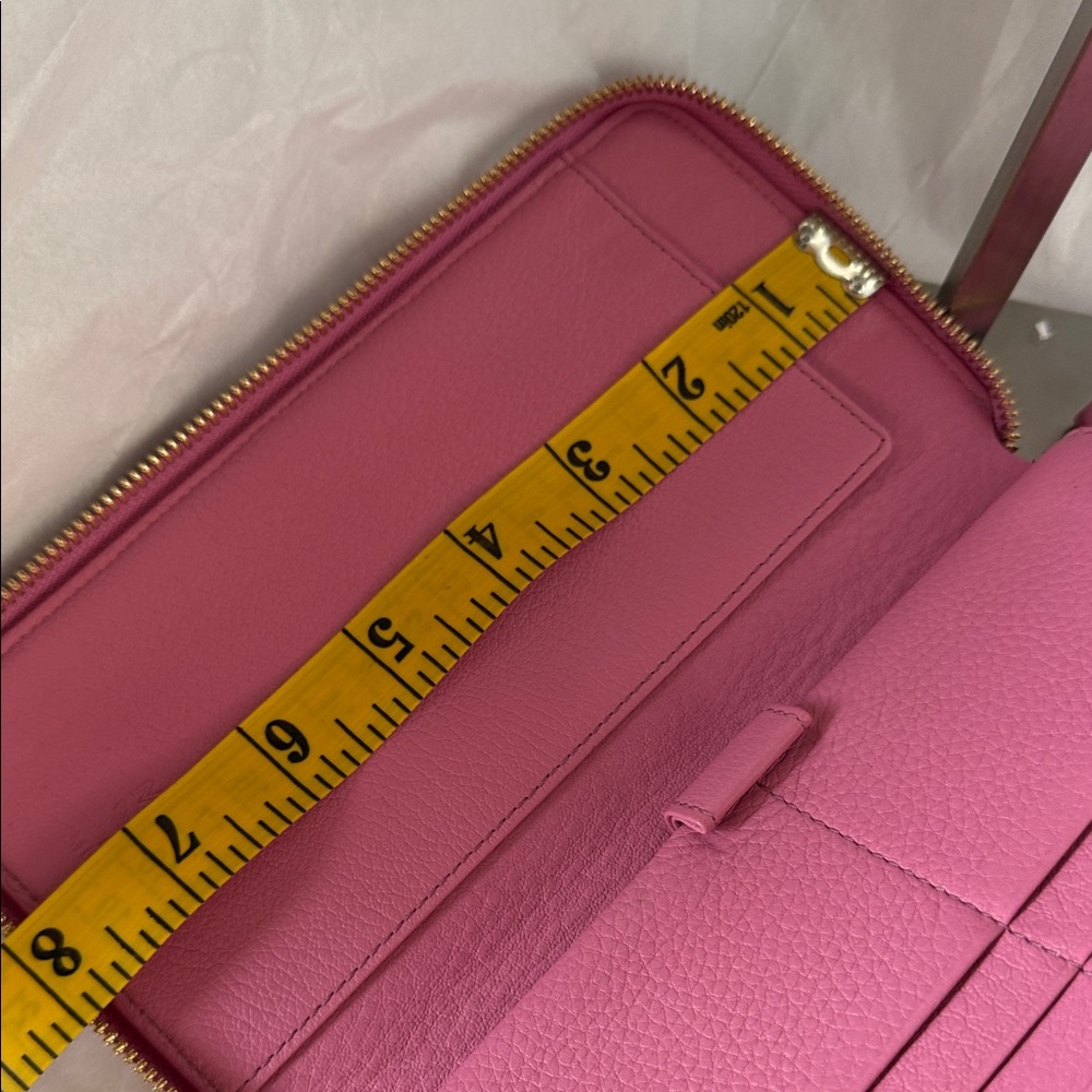 MCM Pink Wallet with Gold and Silver Studs - Picture 15 of 16